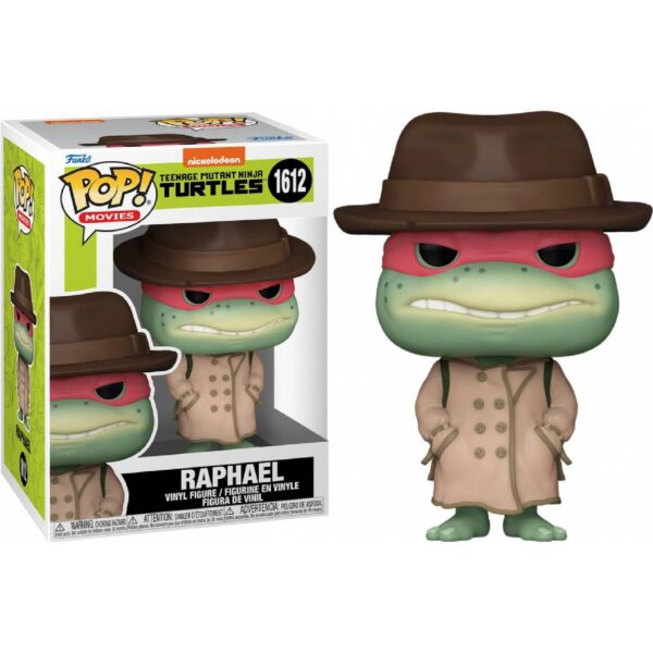 Teenage Mutant Ninja Turtles POP! Movies Vinyl Figure Raphael w/Coat & Hat