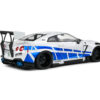2024 Nissan GT-R (R35) LB Work Body Kit 2.0, blue/white