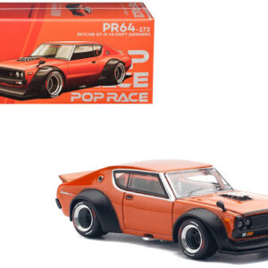 Nissan Skyline GT-R V8 Drift *Kenmeri*, orange