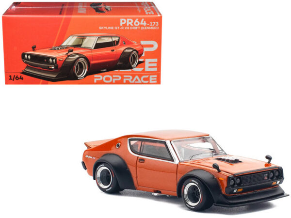 1-1__87395.jpg Nissan Skyline GT-R V8 Drift *Kenmeri*, orange