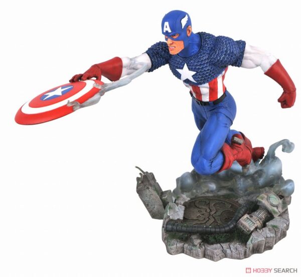 10753969a3.jpg Marvel Comic Gallery Vs. Statue Captain America