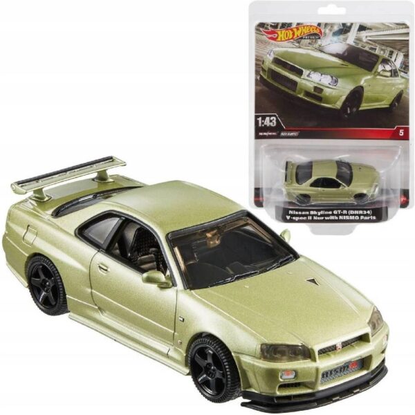 Hotwheels Nissan Skyline GT-R R34 V-Spec II Nur  with NISMO parts