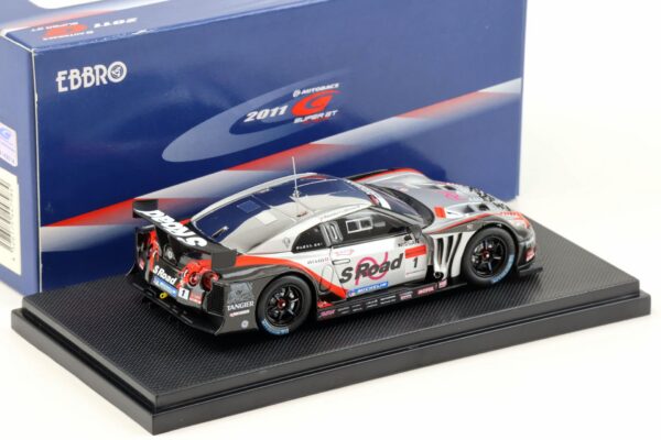 2011 Nissan S Road Mola GT-R Super GT500 #1 Nismo Festival, silver/black