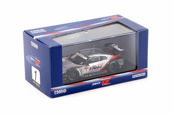 2011 Nissan S Road Mola GT-R Super GT500 #1 Nismo Festival, silver/black