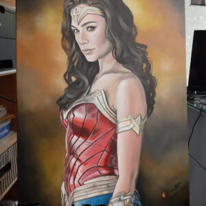 FoxinaART - Wonder Woman Limitovaná Reprodukce