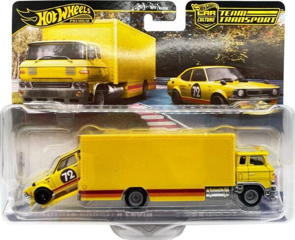 Hot Wheels - Team Transport - 1972 Toyota Corolla Levin & Sukura Sprinter Truck