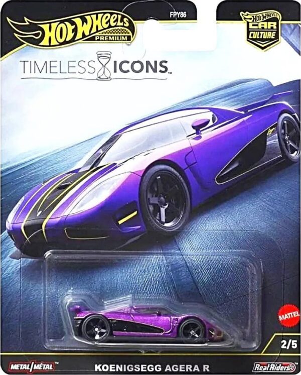 Hotwheels Premium Car Culture Timeless Icons Koenigsegg Agera R