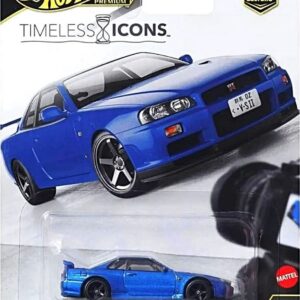2026-CC-Timeless-Icons-4.jpg Hotwheels Premium Car Culture Timeless Icons Nissan Skyline GT-R V·Spec II (BNR34)