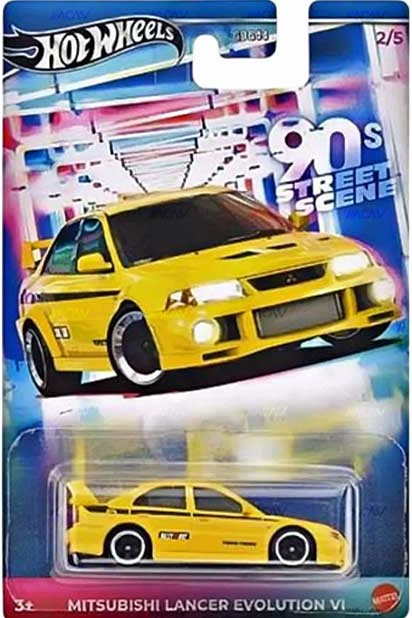 22.jpg Hot Wheels 90s Street Scene Serie Mitsubishi Lancer Evolution VI