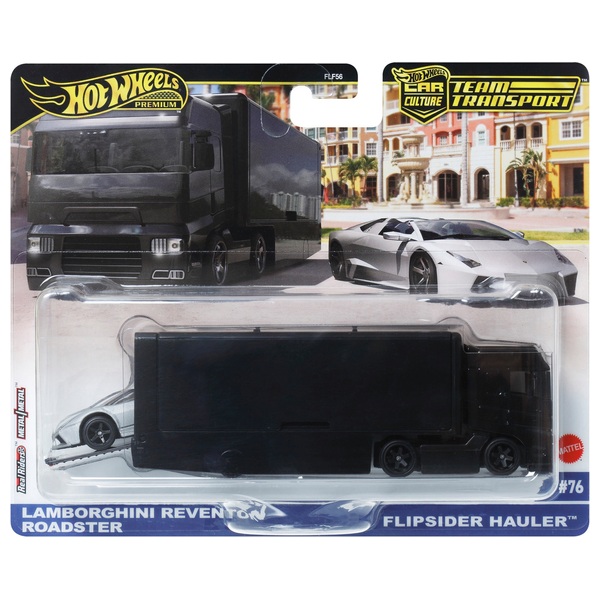 Hot Wheels - Team Transport - Lamborghini Reventon Roadster & Flipside Hauler