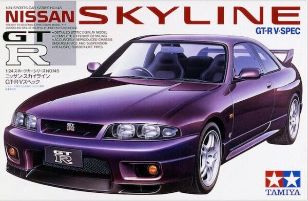 24145.jpg Nissan Skyline GT-R V Spec (R33), plastic modelkit