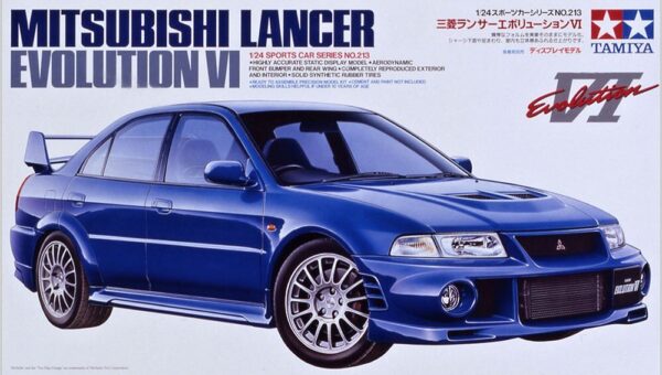 24213box.jpg Mitsubishi Lancer Evolution VI, plastic modelkit