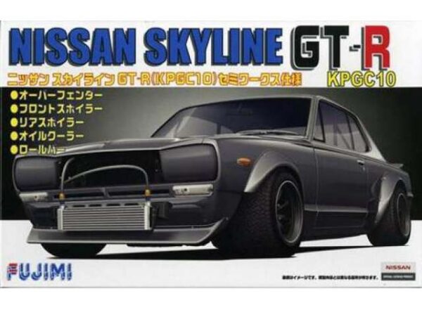 256433_1_lg.jpg Nissan KPGC10 Skyline GT-R Semi- WORKS, plastic modelkit