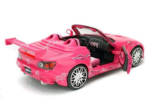 1995 Sukis Honda S2000 *Fast and Furious 2*, pink