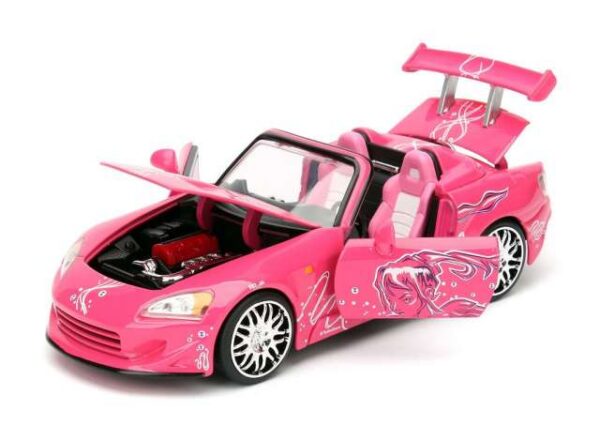 1995 Sukis Honda S2000 *Fast and Furious 2*, pink