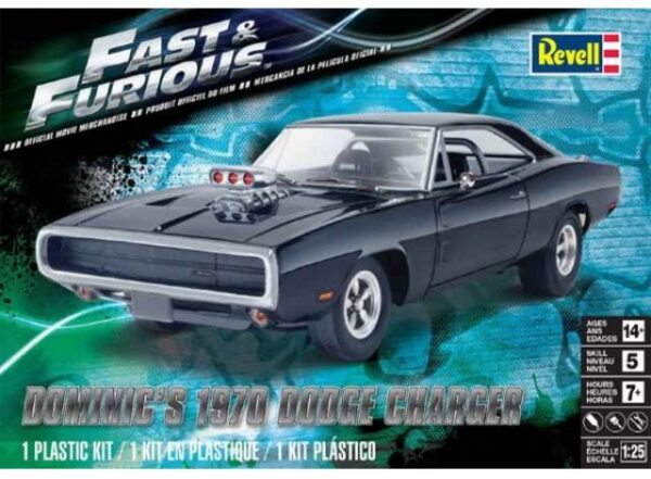 1970 Dodge Charger *Fast & Furious*, plastic modelkit