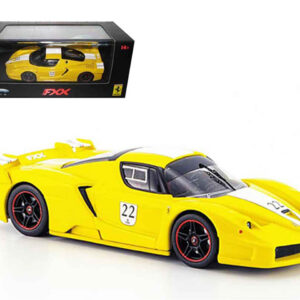 267__31916.jpg Hot Wheels Elite 2006 Ferrari FXX, yellow with white stripe (Limited Edition)