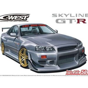 2002 Nissan Skyline C-West BNR34 GT-R, plastic modelkit