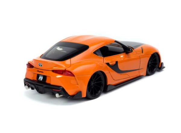 305667_3_lg.jpg 2020 Toyota Supra F&F F9, Orange/Black 1/24