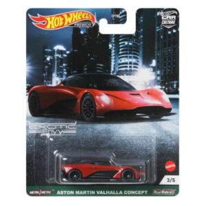 Hot Wheels Premium Aston Martin Valhalla, red