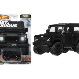 316189_1_lg.jpg Hot Wheels Premium Land Rover Defender 90 F&F, black