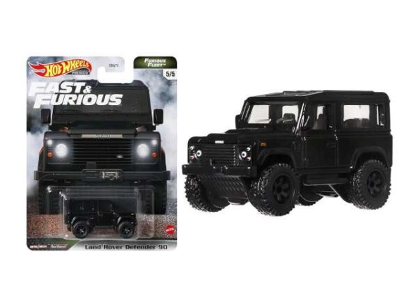 316189_1_lg.jpg Hot Wheels Premium Land Rover Defender 90 F&F, black
