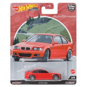 Hot Wheels Premium BMW M3 E46 *AutoStrasse*, red