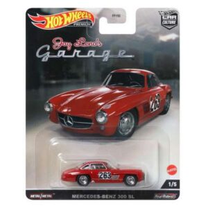 317493_1_lg.jpg Hot Wheels Premium Mercedes Benz 300SL #263 *Jay Leno's Garage*, red