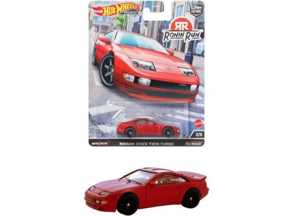 Hot Wheels Premium Nissan 300ZX Twin Turbo 2/5 *Ronin Run*, red