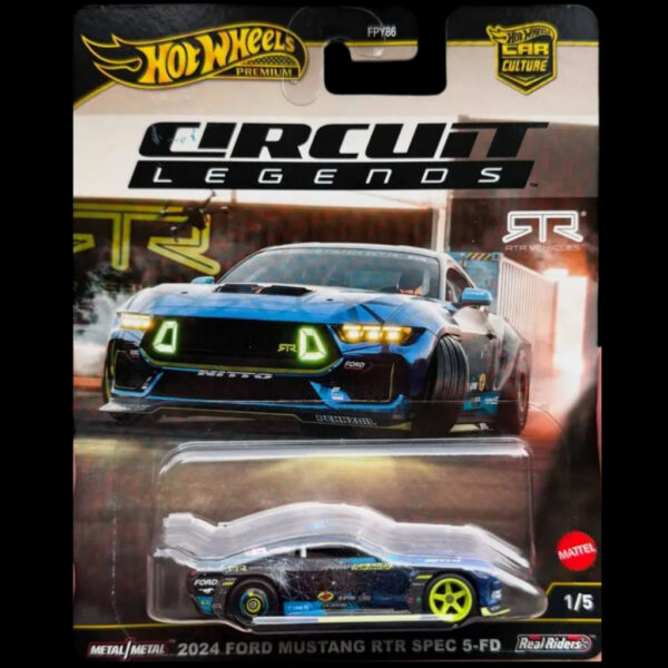 Hot Wheels premium circuit legends 2025 car culture 2024 Ford M ustang RTRSPEC 5-FD