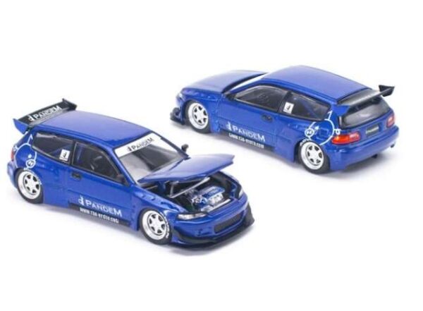 Honda Pandem Civic EG6, blue