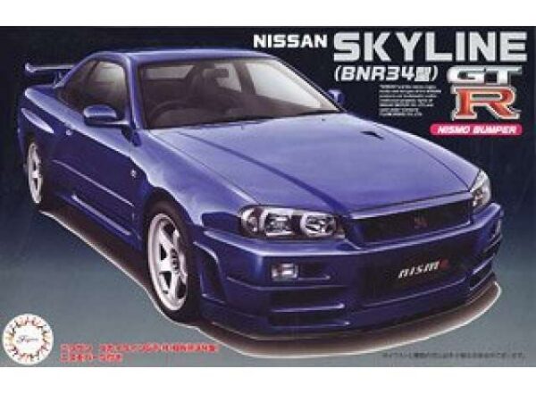 Nissan Skyline GT-R BNR34 with Nismo Parts