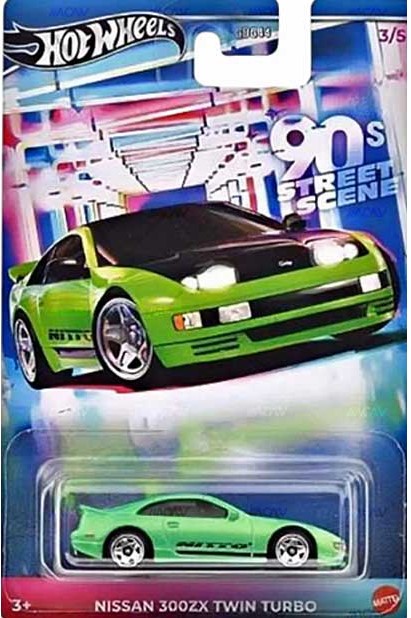 Hot Wheels 90s Street Scene Serie Nissan 300ZX Twin Turbo