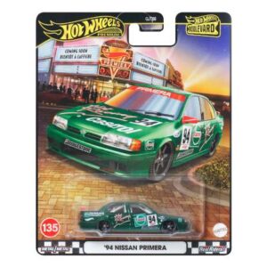 Hot Wheels Premium 2025 Boulevard 1994 Nissan Primera, green
