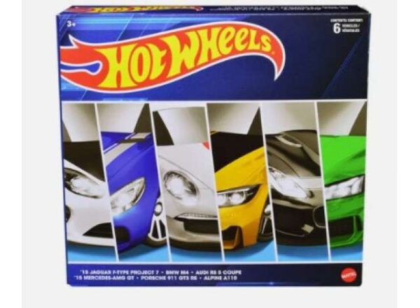 European Theme Multipack set 6-pack in deluxe packaging