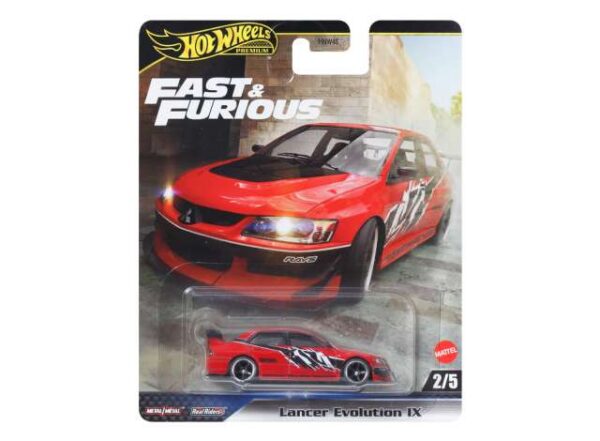 347152_5_lg.jpg Hotwheels Premium Fast & the Furious 2003 Mitsubishi Lancer Evolution IX, red