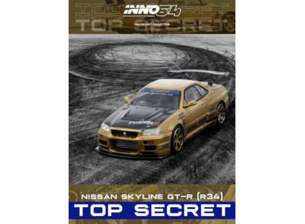 349123_1_lg.jpg Inno Models Top Secret R34 GT-R, gold