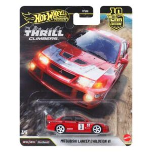 352956_2_lg.jpg Hot Wheels Premium Car Culture Thrill Climbers Mitsubishi Lancer Evolution VI, red