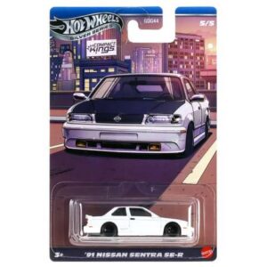 Hotwheels Compact Kings1991 Nissan Sentra SE-R, white