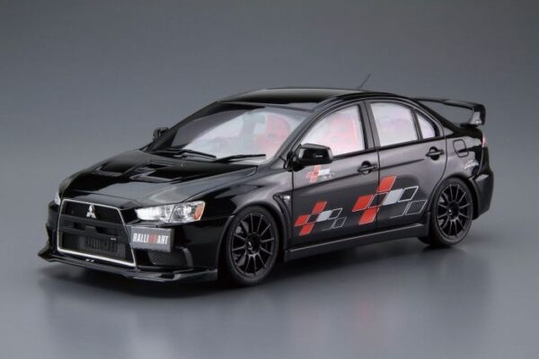 37679_aos05987-2.jpg Aoshima 2007 Mitsubishi Lancer Evolution X Ralliart, plastic modelkit