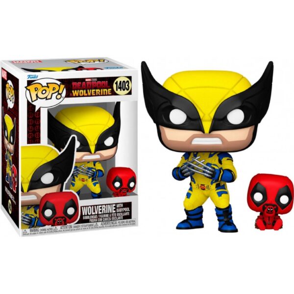 Deadpool 3 POP & Buddy! Vinyl Figure Wolverine w/ Babypool