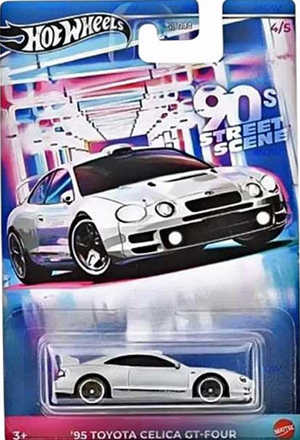 Hot Wheels 90s Street Scene Serie 1995 Toyota Celica GT-Four