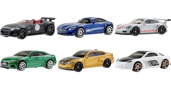 European Theme Multipack set 6-pack in deluxe packaging