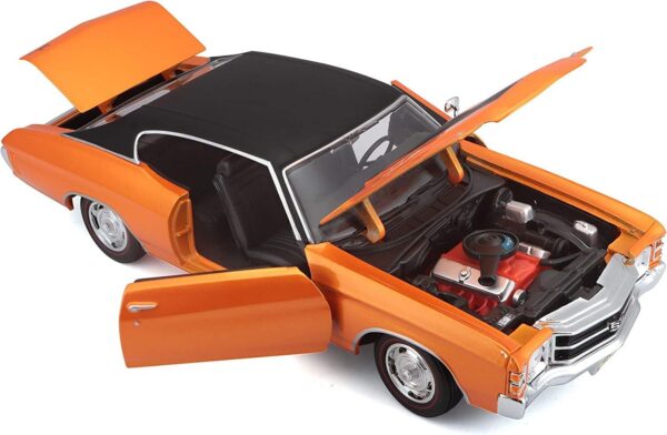 1/18 1971 Chevrolet Chevelle SS 454 sport coupe, orange