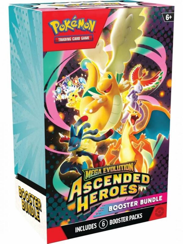 Pokémon Ascended Heroes Booster Bundle !LIMIT 2 ks NA OBJEDNÁVKU!