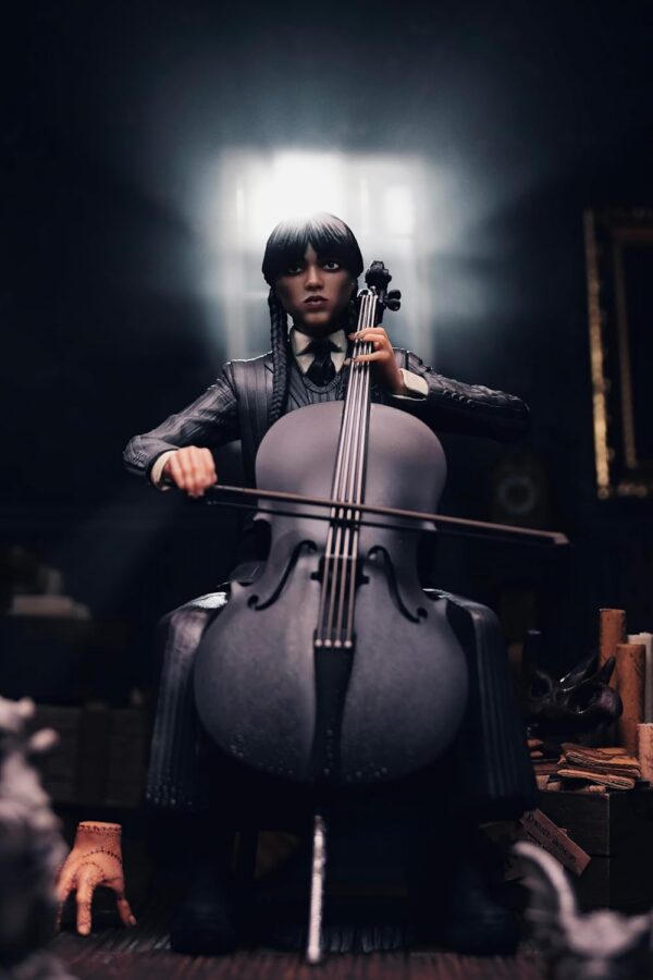 Wednesday PVC Figure Wednesday Cello