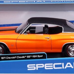 1/18 1971 Chevrolet Chevelle SS 454 sport coupe, orange