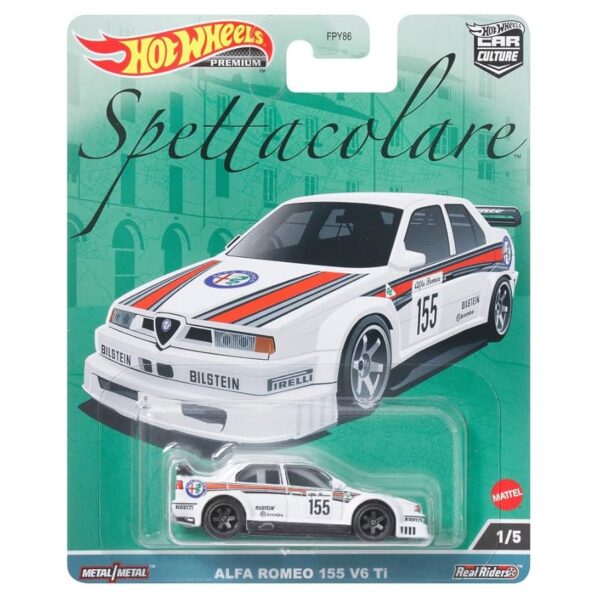 Hot Wheels Premium Spettacolare (Italian Cars), Car Culture - Alfa Romeo 155 V6 Ti Martini