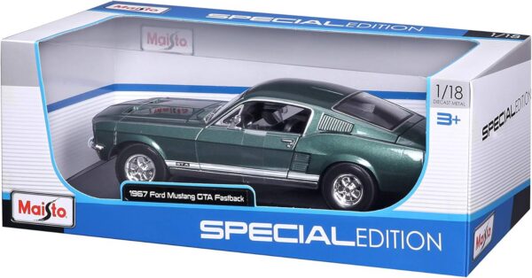 1967 Ford Mustang GTA fastback, green