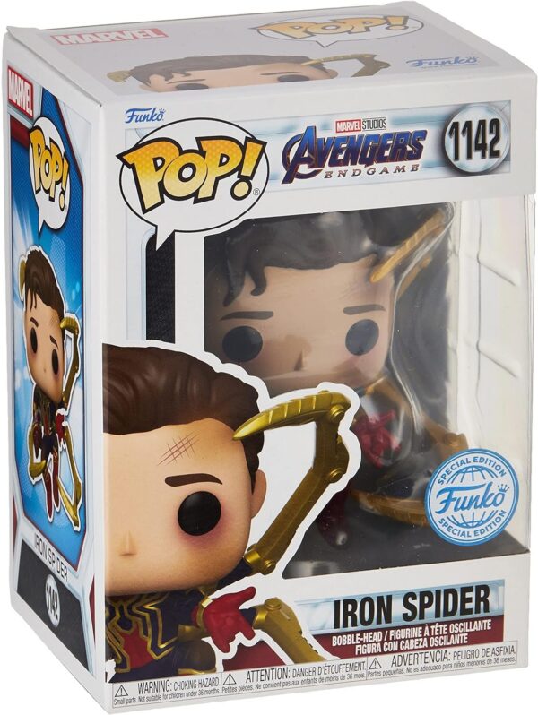 81SbvG8qHPL._AC_SL1500_.jpg Avengers: Endgame POP! Movies Vinyl Figure Unmasked Spider-Man